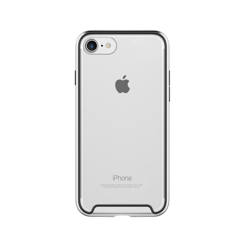 Cirafon Hybric Case Dual Layer iPhone 6/6s, iPhone 7, iPhone 8, iPhone SE (2020) Zilver