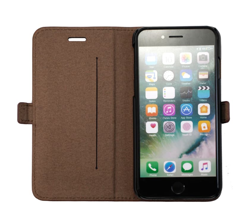 Cirafon Leather Wallet iPhone 7, iPhone 8, iPhone SE (2020) Bruin