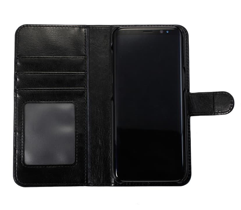 Cirafon Genuine Leather Wallet Magnet Samsung Galaxy S8 Zwart