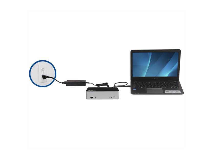 Startech Dual Monitor USB C Dock USB-C Portreplikator