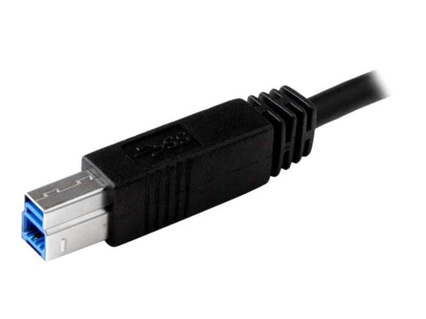 Startech USB 3.1 USB-C to USB-B Cable 1m 24 pins-USB-C Male 9 pin USB Type B Male