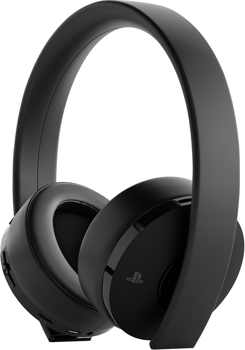Sony Playstation Gold Wireless Headset 3,5 mm jakk Svart