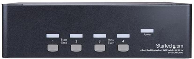 Startech 4 Port Dual DisplayPort KVM Switch