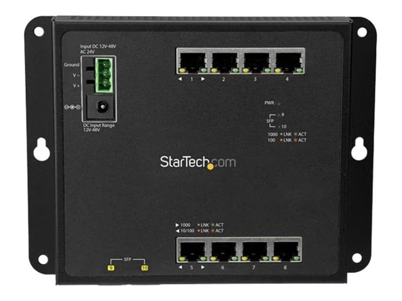 Startech Switch Gigabit 2x SFP Managed