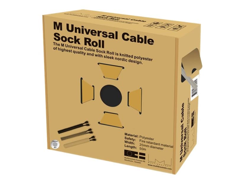 Multibrackets M Universal Cable Sock Roll 20 mm x 50 m