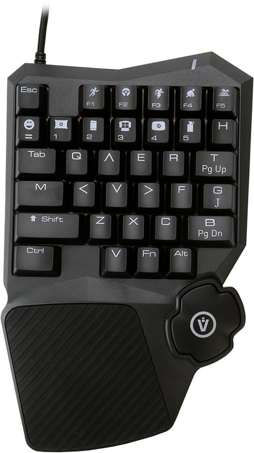 Voxicon Professional Gaming Pad Langallinen, USB Musta Näppäimistö