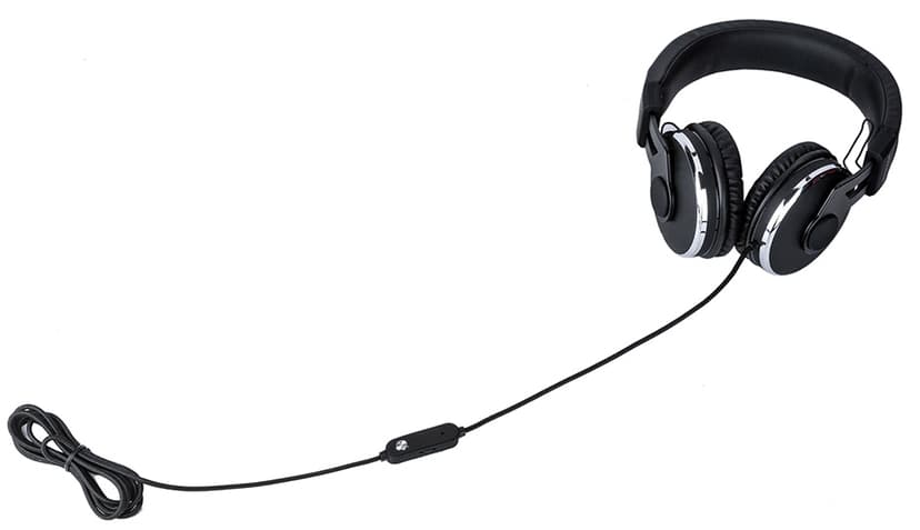 Voxicon Over-Ear Headphone 892 3,5 mm jakk Svart