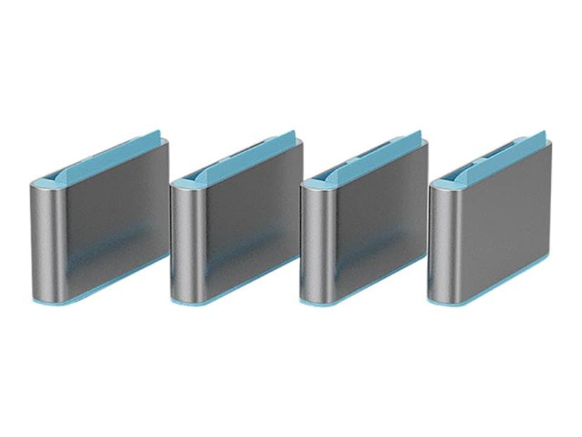 Lindy Port Blocker USB-C Blue 10-Pack Without Key