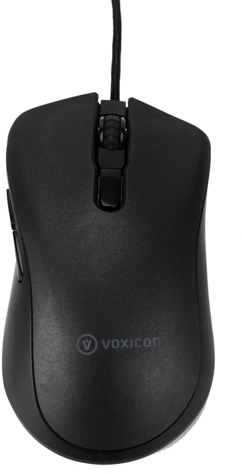 Voxicon Gaming RGB GR900 Kabling 12,000dpi Mus Sort