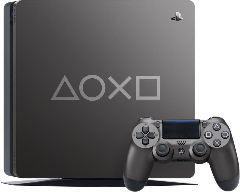 Sony Playstation 4 Slim Days of Play Limited Edition 1TB 1,000GB Svart