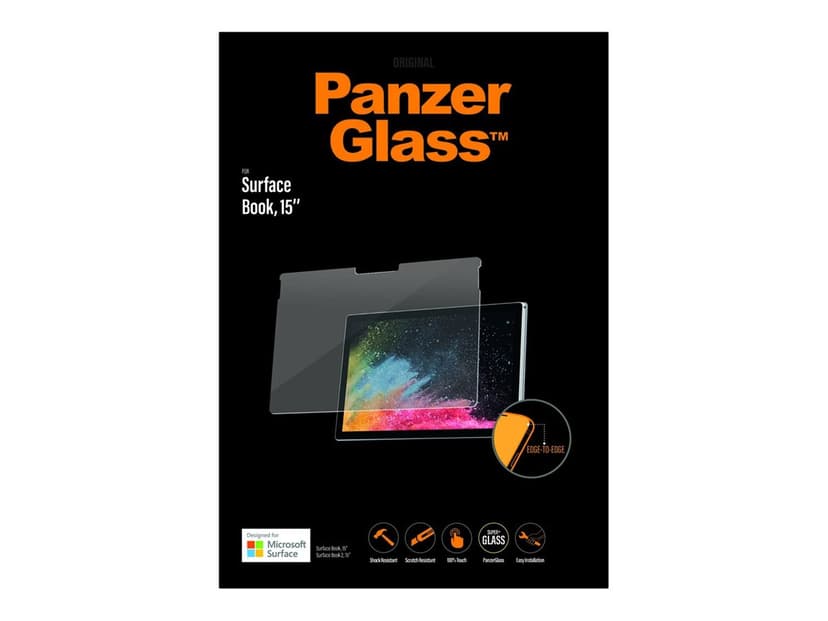 Panzerglass Edge-to-Edge Microsoft Surface Book/Book 2 15"