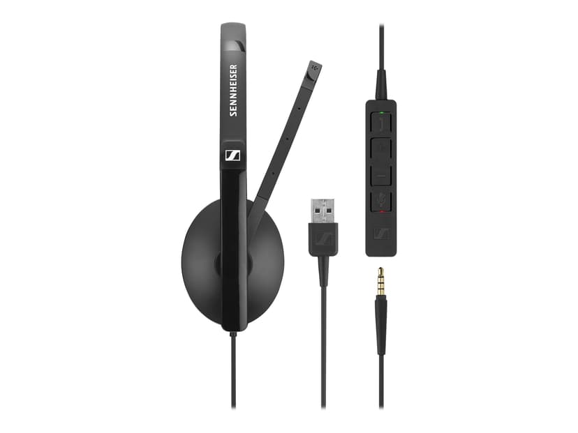 EPOS | SENNHEISER ADAPT SC135 3,5 mm jakk, USB-A Optimert for UC