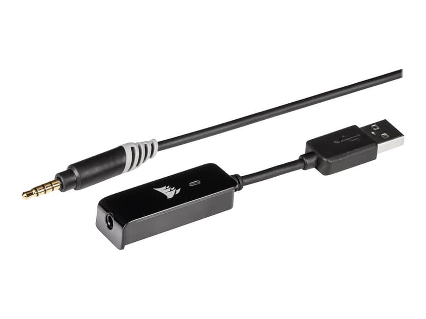 Corsair Gaming VOID ELITE SURROUND 3,5 mm jakk, USB Svart
