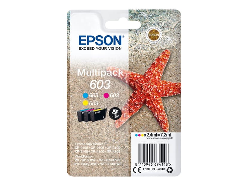 Epson Bläck Multipack 3-Color 603