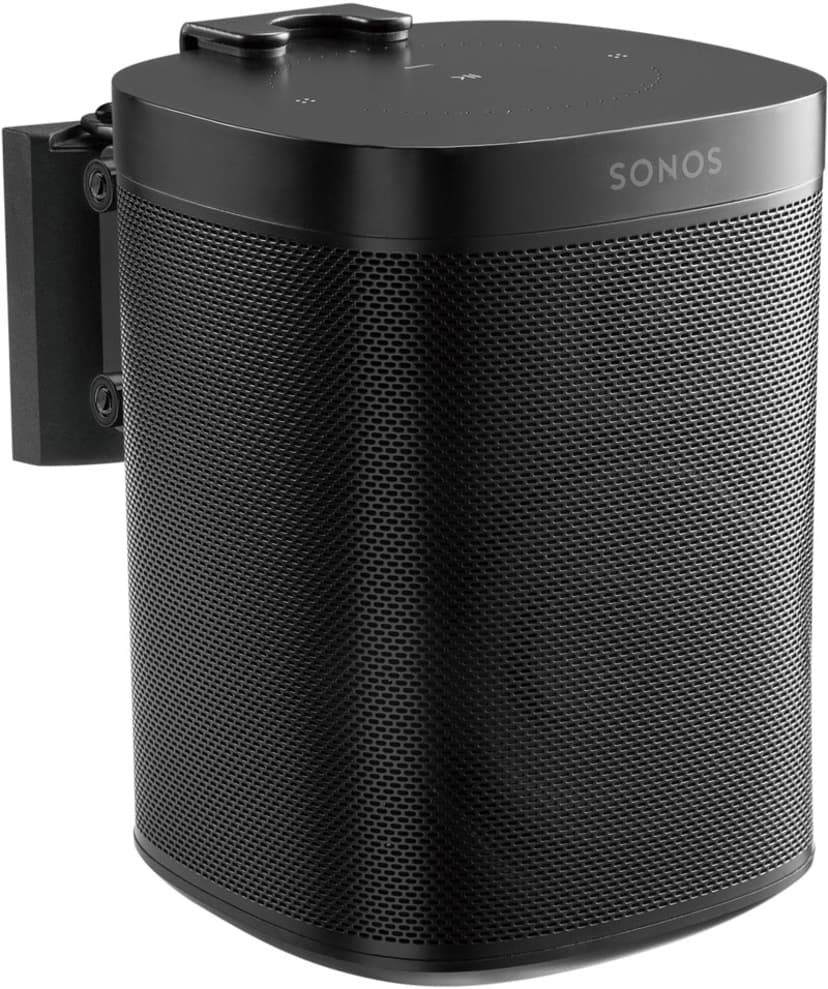 Sinox Sonos Speaker Wall Mount Black - Sonos One/Play1