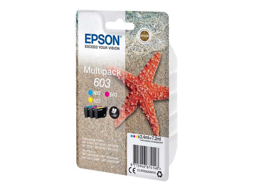Epson Blekk Multipack 3-Color 603