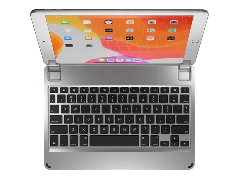 Brydge Pro Aluminium Keyboard iPad 10.2' 7th/8th/9th Gen Nordic Layout Silver