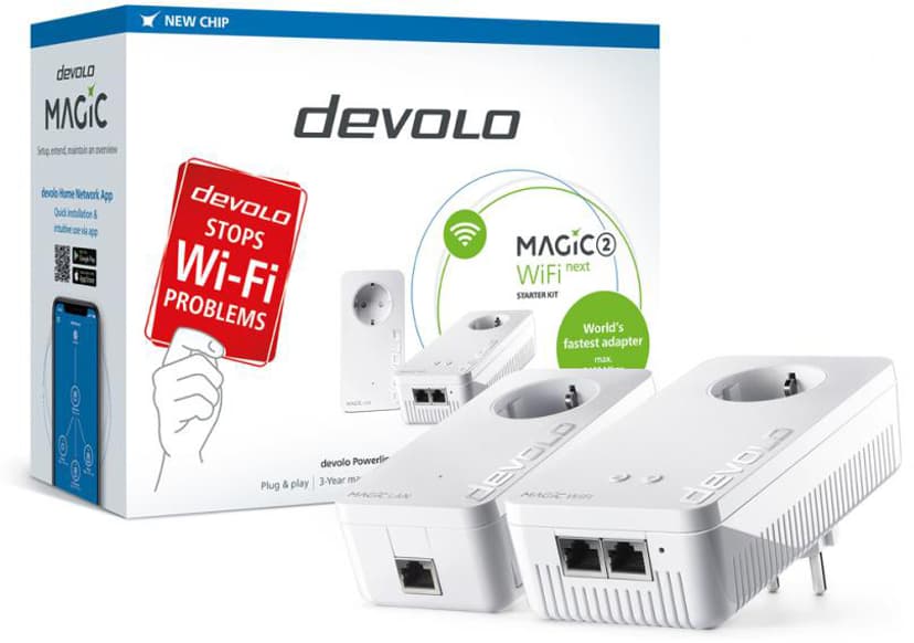 Devolo Magic 2 WiFi Next Starter Kit 2 Pack