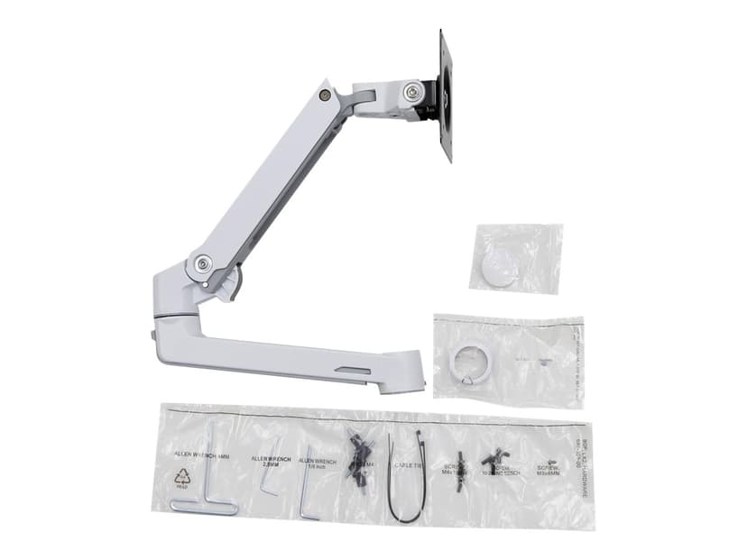 Ergotron LX Dual Stacking Arm Extension And Collar Kit Bright White
