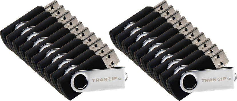 Tranzip Standard 16Gb USB 3.0 20Pcs-no USB 3.0