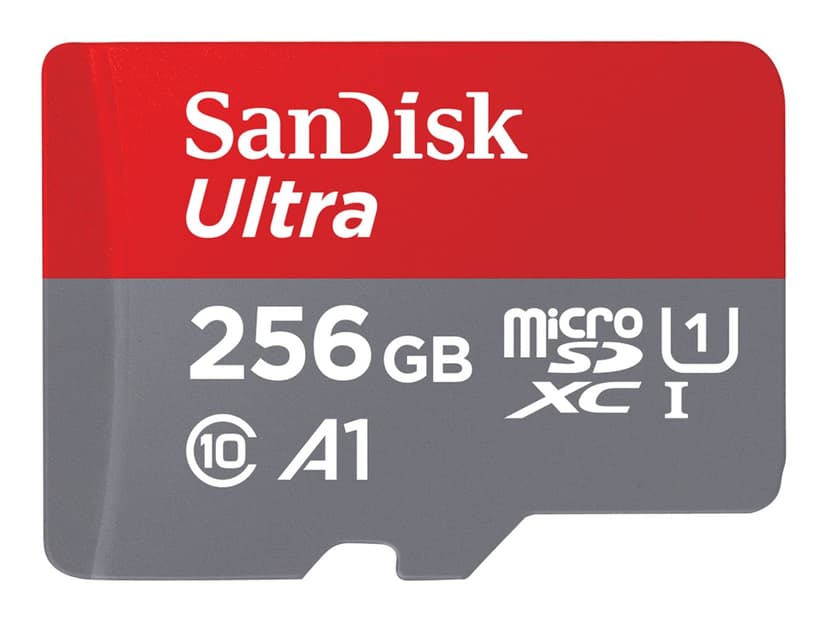SanDisk Ultra 256GB mikroSDXC UHS-I minneskort