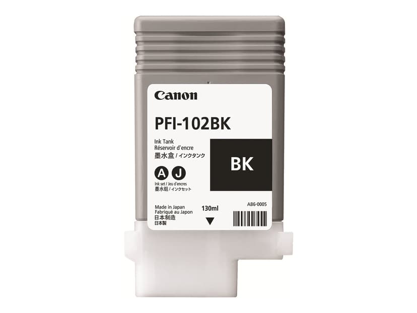 Canon Bläck Svart PFI-102BK - IPF