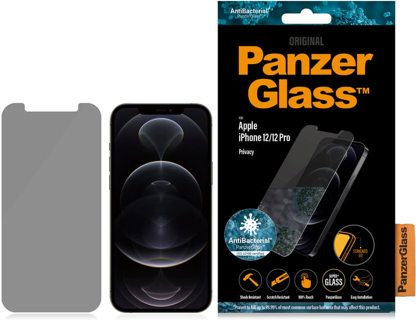 Panzerglass Privacy iPhone 12, iPhone 12 Pro