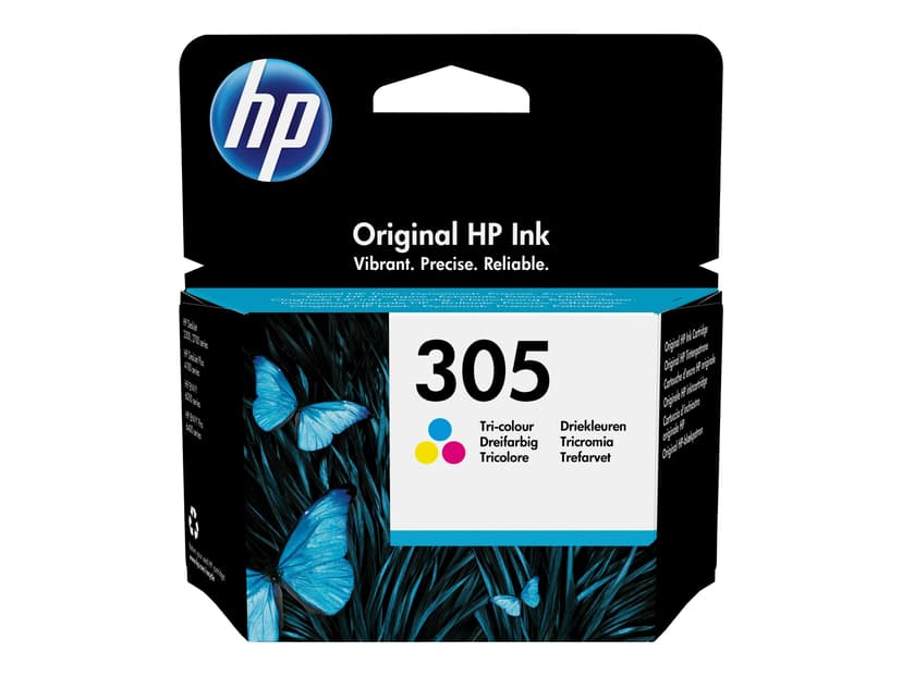 HP Blekk Tri-Color 305 2ml