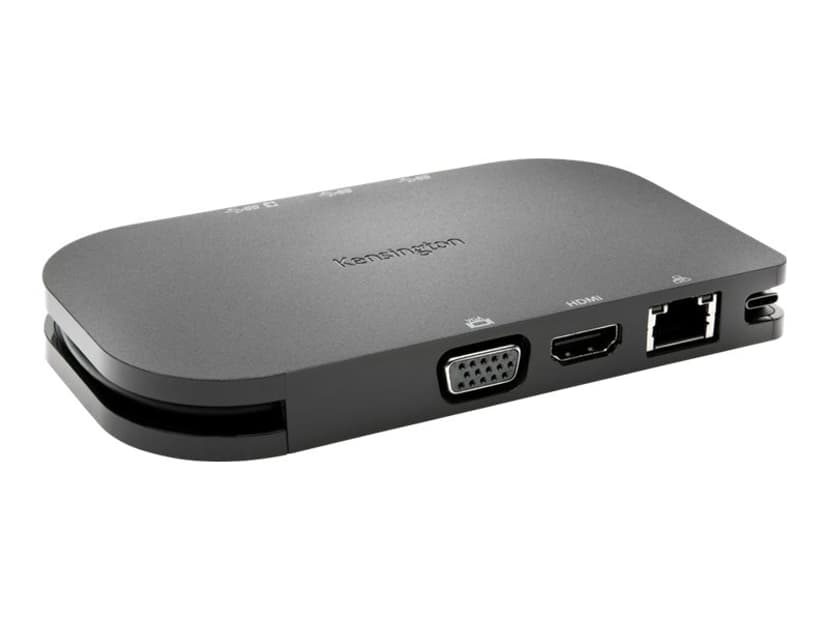 Kensington SD1610P USB-C Mobile 4K Dock w/ Pass-Through Charging USB-C Mini-dockningsenhet