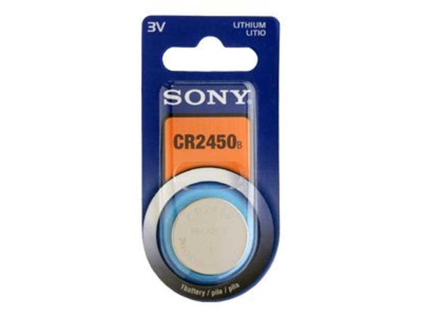 Sony Knappcell Batteri Lithium 3V/CR2450B - 600 mAh