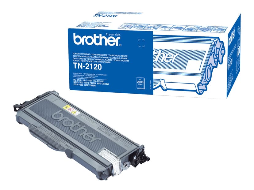 Brother Toner Sort TN-2120 2.6k - HL-2170W