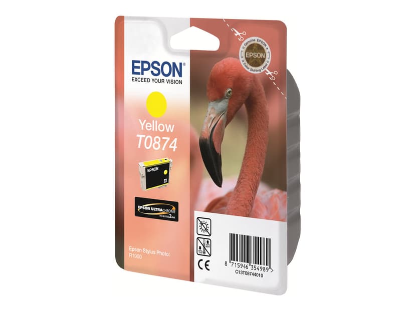Epson Bläck Gul T0874 - R1900