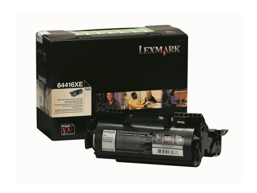 Lexmark Toner Svart 32k - T644 Return
