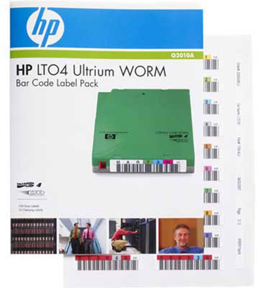 HPE Ultrium 4 WORM Bar Code Label Pack