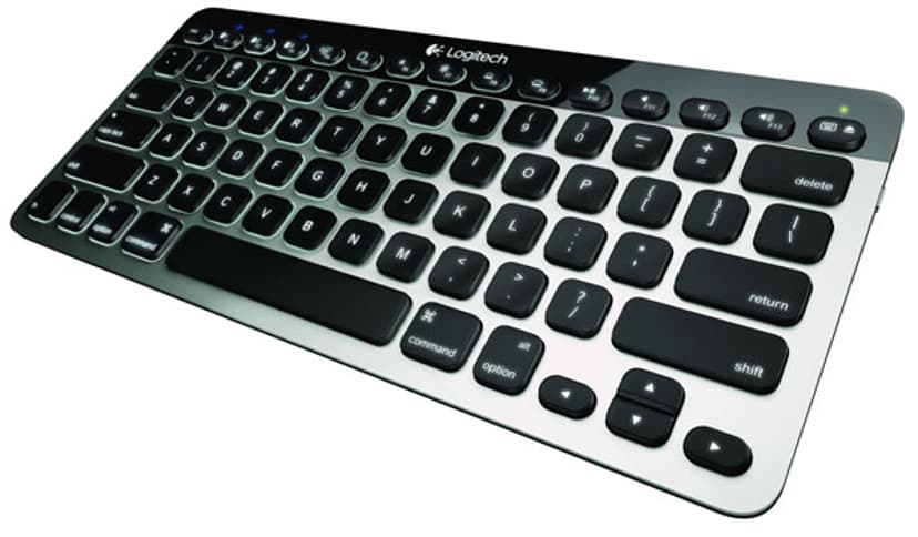 Logitech Easy-Switch K811 tastatur Trådløs Tastatur Sølv, Svart