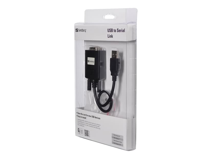Sandberg USB To Serial Link Musta