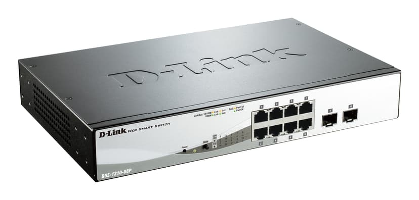 D-Link Web Smart DGS-1210-08P