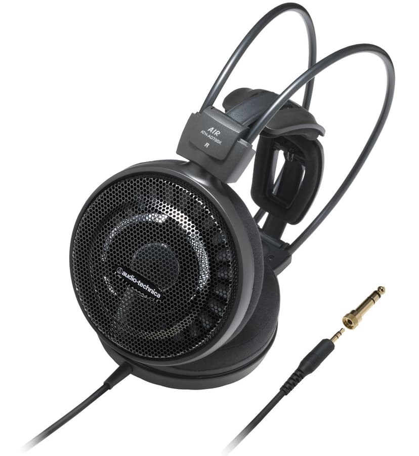 Audio-Technica Ath-Ad700x Hovedtelefoner 3,5 mm jackstik Sort