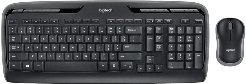 Logitech Wireless Combo MK330 - sats med tangentbord och mus - Brittisk engelska