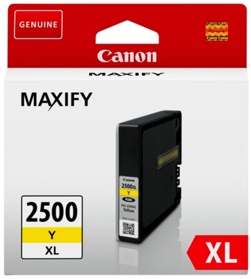 Canon Muste Keltainen PGI-2500XL Y