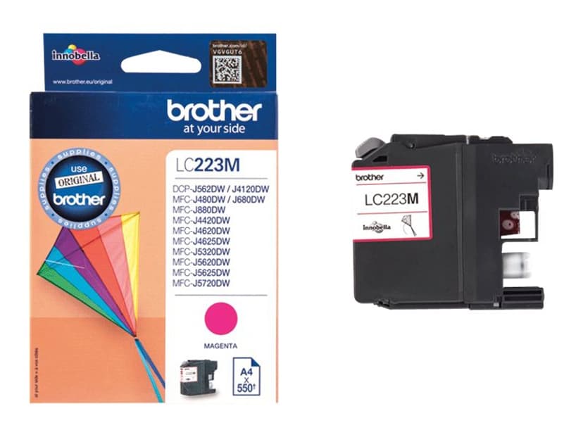 Brother Muste Magenta LC223M, 550-SHEETS