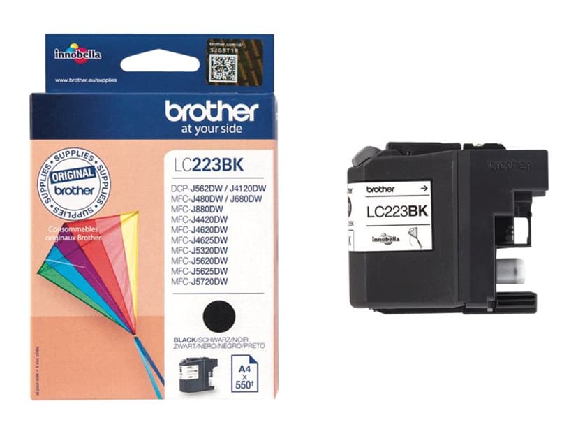 Brother Muste Musta LC223BK, 550-SHEETS