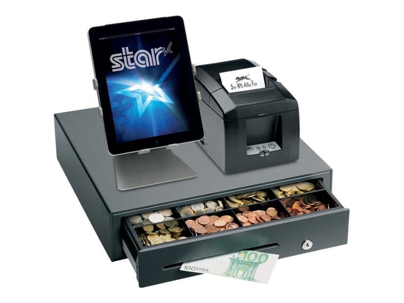 Star Receipt Printer TSP654UII USB Gray, Cutter Incl Wallmount