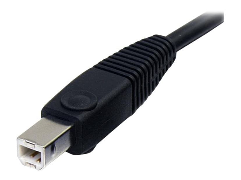 Startech 4-in-1 USB DisplayPort KVM Switch Cable w/ Audio & Microphone