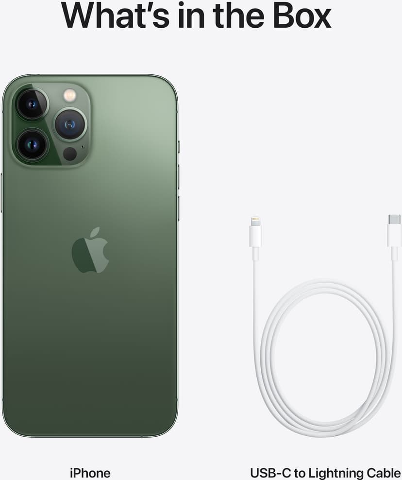 Apple iPhone 13 Pro Max 256GB Alpegrønn