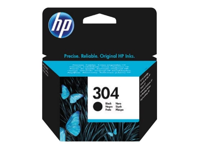 HP Bläck Svart No.304 - Deskjet 3720/3730/3732