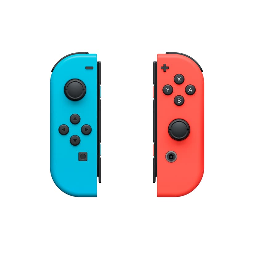 Nintendo Joy-Con Pair - Neon Red & Blue Blå, Röd
