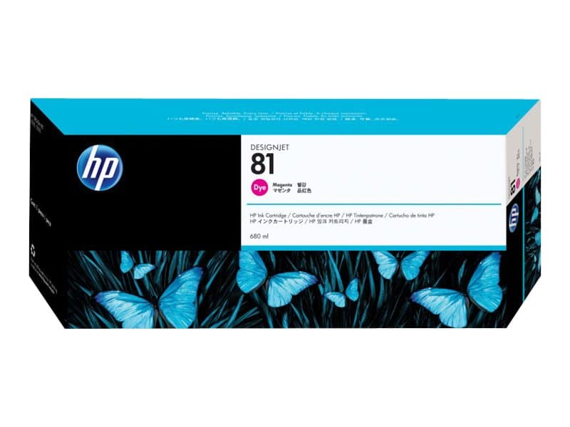 HP Bläck Magenta No.81 DJ 5000/5000PS/5500