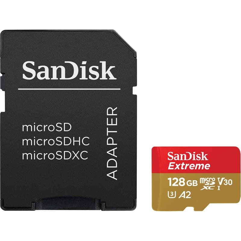 SanDisk Extreme mikroSDXC UHS-I minneskort