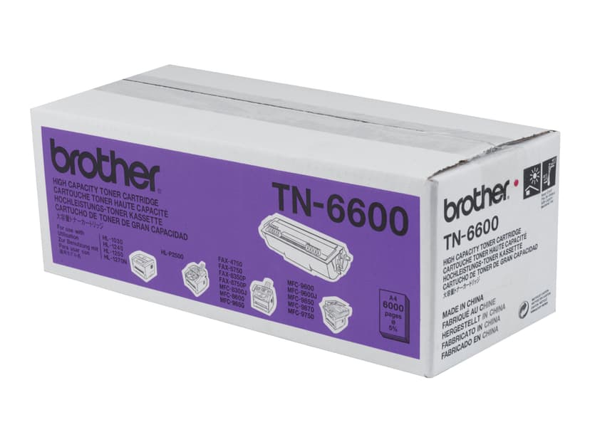 Brother Toner Sort 6k - HL-1270/MFC9650/9870